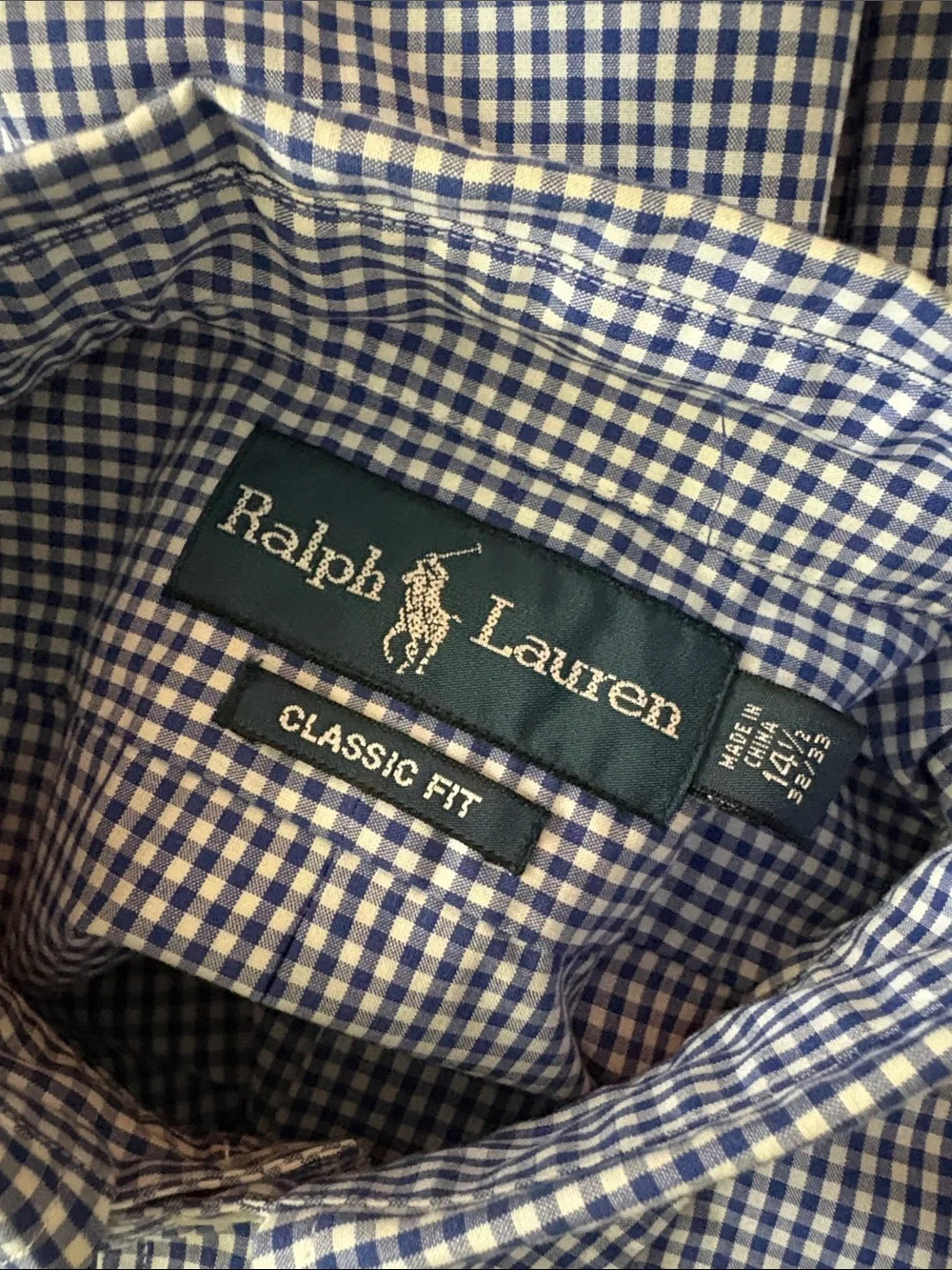 Polo by Ralph Lauren Classic Fit Gingham Button Down Shirt